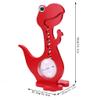 Money Box Dinosaur Shaped Piggy Bank Transparent Piggy Bank Seeing Coins Creative Fun Coin Box Savings Bank (Color : C) view 2
