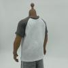 1/6 Male Short Sleeve T-Shirt for 12" Action Figure Accessories, Gray view 3