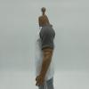 1/6 Male Short Sleeve T-Shirt for 12" Action Figure Accessories, Gray view 4