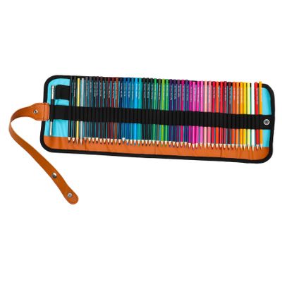Abaodam Ergonomic Design Writing Pencils 50 Colored Oil Pencils for Adults Students Art Sketch