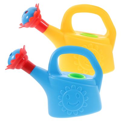 ifundom 4 Pcs Kids Pretend Play Garden Planting Tools Bath Time Toys Preschool Garden Toys Toddler Infant Bath Supplies Baby Shower Toy Easter Watering Can Child Beach re-usable