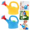 ifundom 4 Pcs Kids Pretend Play Garden Planting Tools Bath Time Toys Preschool Garden Toys Toddler Infant Bath Supplies Baby Shower Toy Easter Watering Can Child Beach re-usable view 2