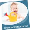 ifundom 4 Pcs Kids Pretend Play Garden Planting Tools Bath Time Toys Preschool Garden Toys Toddler Infant Bath Supplies Baby Shower Toy Easter Watering Can Child Beach re-usable view 3