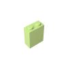 Gobricks 3794 15573 Brick 1x2x2 with Center Pin, Yellowish Green, 50 pcs view 1