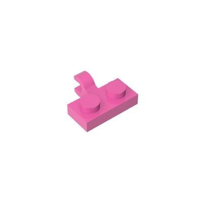 Gobricks 60897 44860 Plate Special 1x2 With Clip Horizontal On Side, 50 pcs