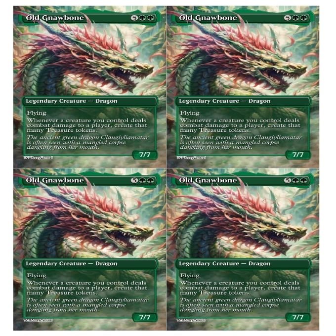 4x | Old Gnawbone | Anime | Full Art | Foil or Non-Foil (Foil)
