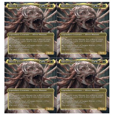 4x | Sliver Overlord #2 - Horror | Anime | Full Art | Foil or Non-Foil (Foil)
