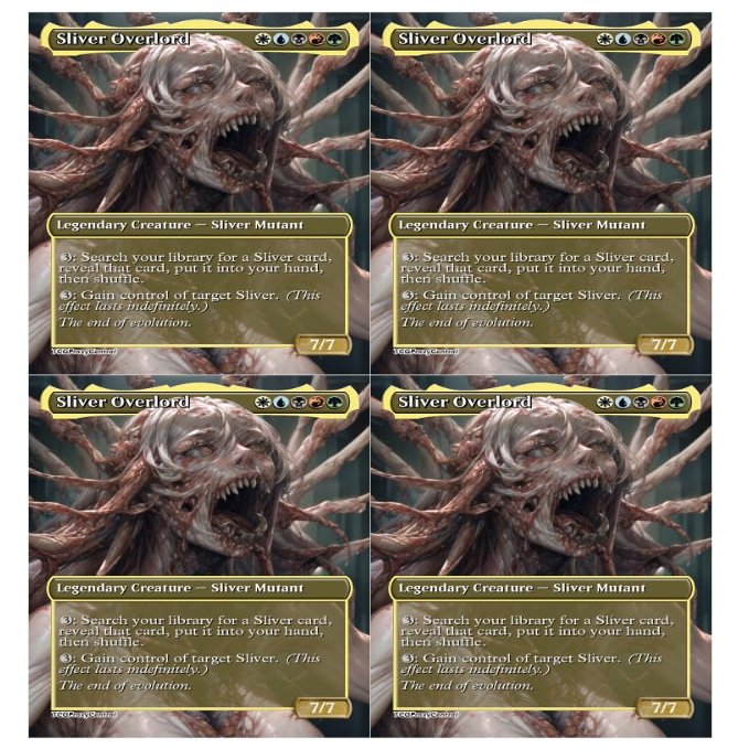 4x | Sliver Overlord #2 - Horror | Anime | Full Art | Foil or Non-Foil (Foil)