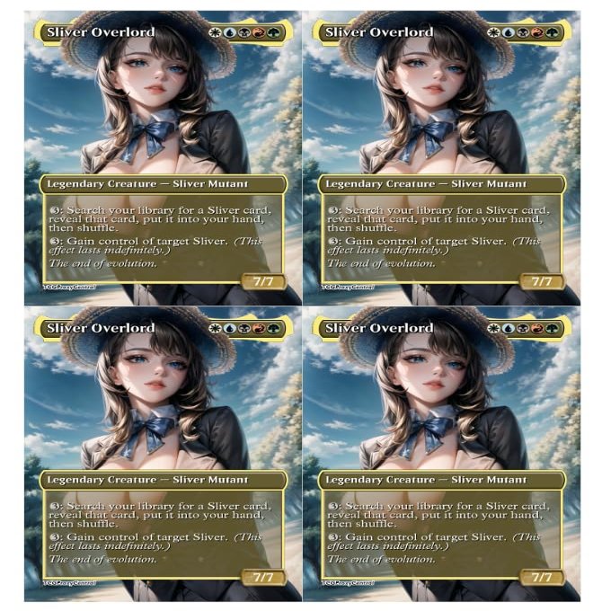 4x | Sliver Overlord #1 | Anime | Full Art | Foil or Non-Foil (Non Foil)