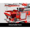 BYWbricks City Water Tank Fire Truck Building Blocks Set (720 pcs) - Fire Station Firetruck Bricks Collectible Building Kit Model Gift for Boys, Girls and Adults view 3
