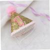 Ciieeo 3pcs Glitter Party Hat for Boys and Girls Birthday Adjustable Headband Cone Design for Girl Celebration Premium Quality Material Party Supplies view 3