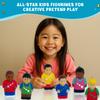 Get Ready Kids Multicultural All-Star Children Figurines Set of 8 | 3 Inch Diversity People Toys for Toddlers & Preschool | Inclusive Classroom Learning Figures for Daycare, Homeschool & Pretend Play view 4