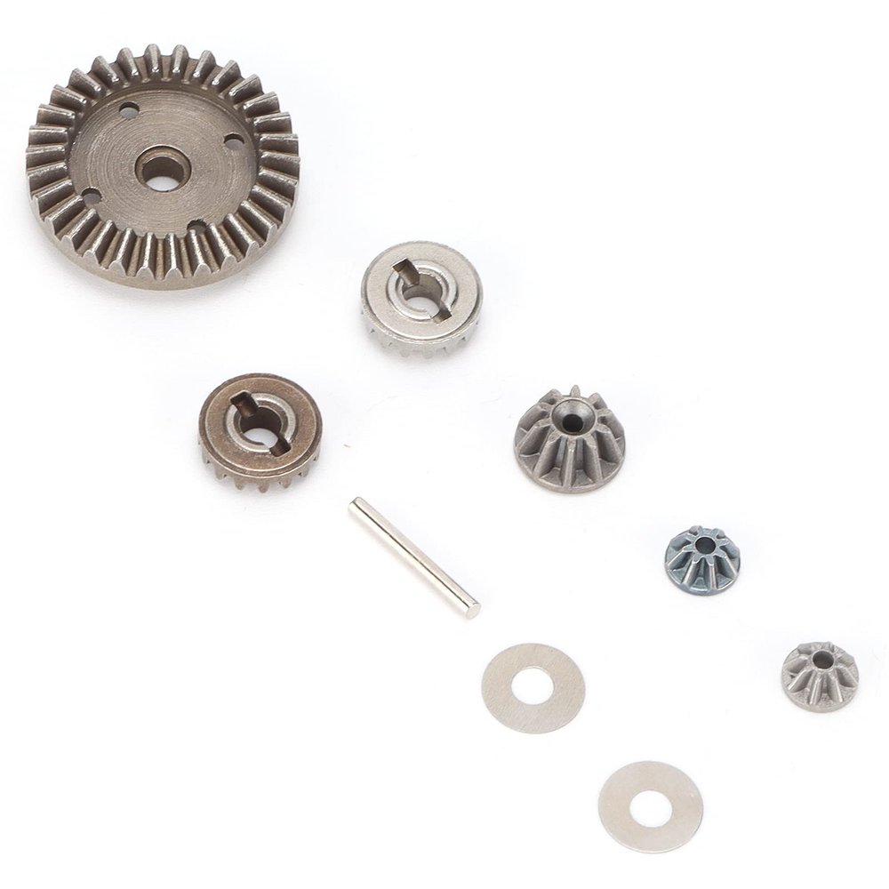 Metal Differential Gear Pinions with Drive Gear RC Car Replacement Parts for 1/16 Scale Cars