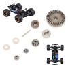 Metal Differential Gear Pinions with Drive Gear RC Car Replacement Parts for 1/16 Scale Cars view 3