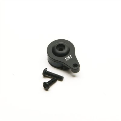 15mm Single Hole 25T Adjustable Alloy Metal Servo Arm for FUTABA for SANWA for Tactic for ACOMS for Tamiya 1/10 RC Car Modification Accessories (Color : A)