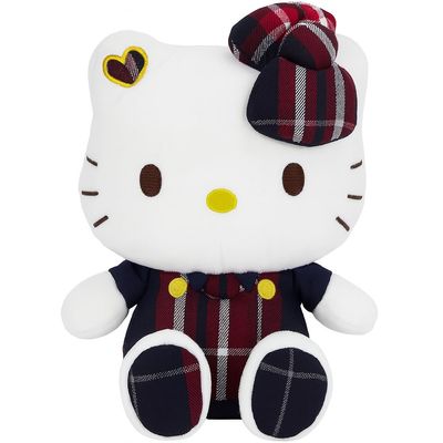 AlphaDesignLuxe Kawaii Cat Plushie 10 Soft Stuffed Animal, Cute Plush Doll Gift for Kids, Teens & Collectors, Adorable Room Dcor (Uniform)