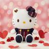 AlphaDesignLuxe Kawaii Cat Plushie 10  Soft Stuffed Animal, Cute Plush Doll Gift for Kids, Teens & Collectors, Adorable Room Dcor (Uniform) view 2