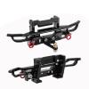 ALBARAY Upgrade Parts Compatible with TRX4M for Bronco CNC Aluminum Front Rear Bumper for 1/18 RC Crawler Upgrade (4M-43) (Color : Front and Rear) view 2