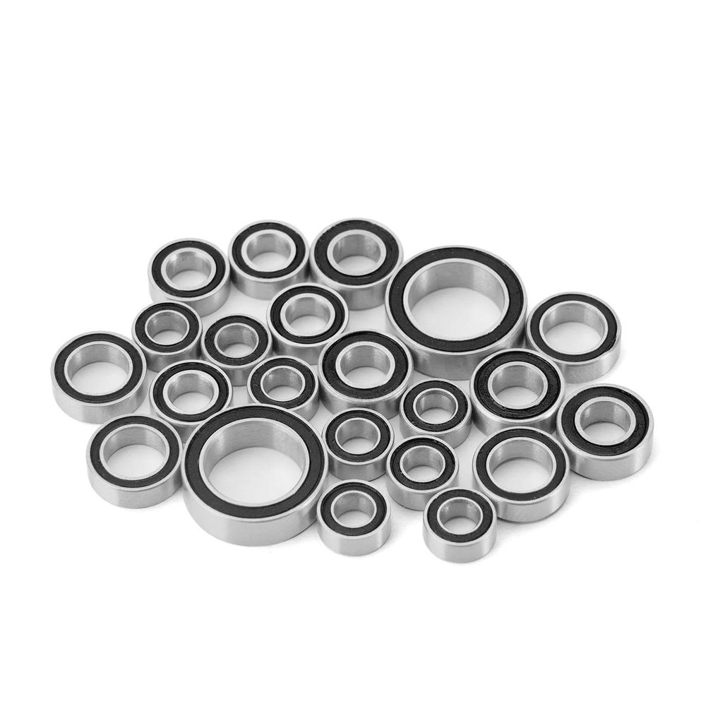 ALBARAY Upgrade Parts Compatible with TRX4M 22PCS Steel Sealed Bearing Kit for 1/18 RC Crawler Upgrade Parts (4M-03)