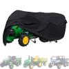 Kids Ride On Tractor Cover Power Wheels Covers Kids Ride On Toy Car cover for Tractor with Trailer, Outdoor Waterproof UV Resistant Fade Resistant All Season Protective, Black view 1
