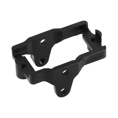 ALBARAY Upgrade Parts Compatible with TRX4M 3g CNC Aluminium Servo Mount for 1/18 RC Crawler Car Upgrade Parts (4M-13BK)