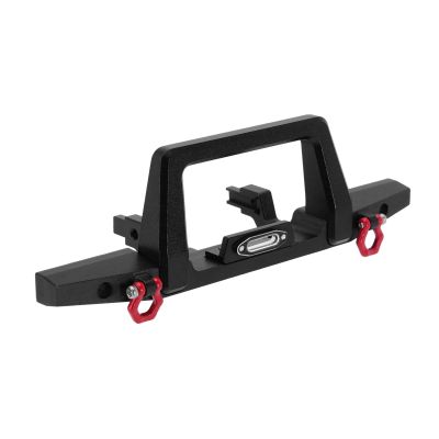 ALBARAY Upgrade Parts Compatible with TRX4M for Defender CNC Aluminum Front Rear Bumper for 1/18 RC Crawler Upgrade (4M-41) (Color : Front)