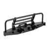 ALBARAY Upgrade Parts Compatible with TRX4M for Defender CNC Aluminum Front Rear Bumper for 1/18 RC Crawler Upgrade (4M-88) (Color : Front) view 2