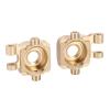 ALBARAY Upgrade Parts Compatible with TRX4M 11g Brass Steering Blocks for 1/18 RC Crawler Upgrade Parts (4M-04) (Color : 2) view 4