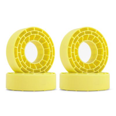 INJORA Silicone Rubber Inserts for 62-64mm*22-24mm 1.0" Tires(1064)(Yellow)