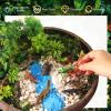 26 Pcs Amphibious Animals Figurines Toys Diorama Project Kit Plastic Reptile Lizard Snake Playset Cake Toppers Model Trees for Kids Toddlers Educational Learning Birthday Gift(Tray Not Included) view 3