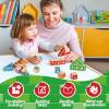 CVC Kasfalci Wooden Alphabet Letter Blocks - Toddler Phonics Games for Learning to Read & Spell, Speech Therapy Toys for Preschool Kindergarten Classroom view 4