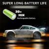 Everbigmai RC Drift Car 1:24 Remote Control Car 4WD 15KM/H High Speed Racing Sport Car with LED Lights RC Cars Toy for Kids Boys Girls Adults Gifts Birthday Christmas Rechargeable Batteries view 4