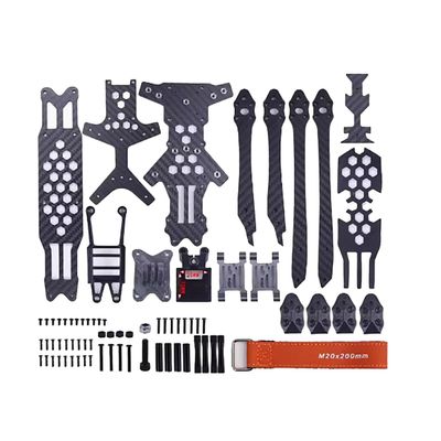 FEICHAO 7inch Drone Frame Kit Carbon Fiber Board Rack for Racing Drone (Compatible with O3 Unit)