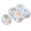 Abaodam 5pcs Creative Game Dices for Parties Fun Drinking Entertainment Props for Friends and Couples for Home Bars and Ktvs view 1