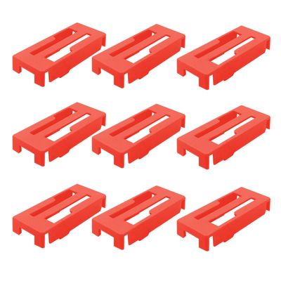 50 Pack Servo Extension Cable Servo Clip Lock Cable Safety Connector Lead Wire Holder Buckle for RC Servo Cable Y Cable Jr Servo Connection