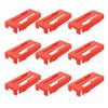 50 Pack Servo Extension Cable Servo Clip Lock Cable Safety Connector Lead Wire Holder Buckle for RC Servo Cable Y Cable Jr Servo Connection view 1