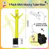 Poen Mini Wacky Waving Inflatable Tube Guy for Kids Gift with Blower Gag Inflatable Tube Man Birthday Desktop Decor Dancing Blow up Man for Office Party Decor(Cute) view 2