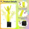 Poen Mini Wacky Waving Inflatable Tube Guy for Kids Gift with Blower Gag Inflatable Tube Man Birthday Desktop Decor Dancing Blow up Man for Office Party Decor(Cute) view 4