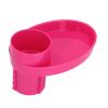 Alomejor Portable Snack Tray, Versatile Design, Cup Holder, Universal fit, Collapsible, Lightweight, Durable for car Travel, Stroller use, Outdoor act view 1