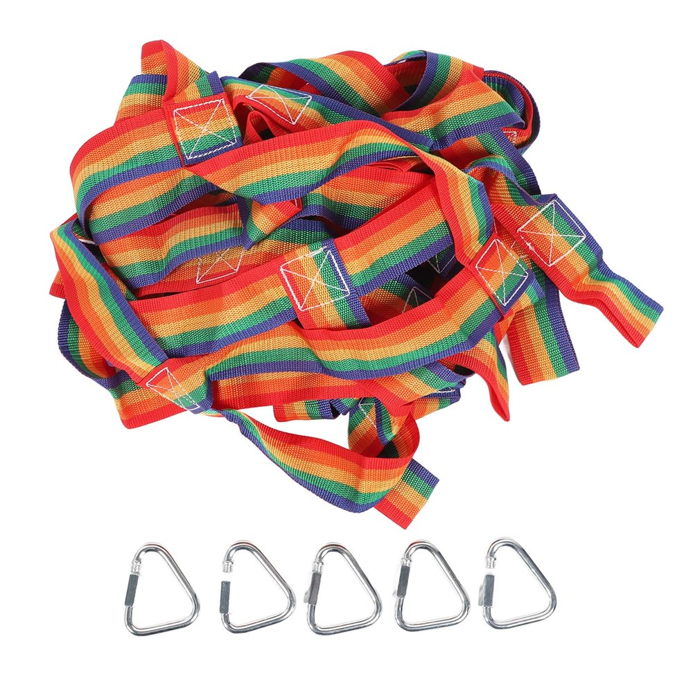 57 X 72 Inch Climbing Cargo Net Kids Climbing Rope Ladder PP Fiber High Load Capacity Climbing Net for Outdoor