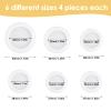 24 Pcs Piggy Bank Stopper Plugs - Multi Purpose Round Piggy Bank Plug Packaging Accessories - White view 2
