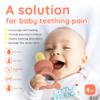 LittlesJoy Infant Baby Fruit Feeder & Food Feeder, Breast Milk Popsicle Mold for purees, Baby Teething Relief teether,4pcs self Feeding Sets for Toddler, BPA Free 3 Month + (Muted) view 2