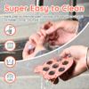 LittlesJoy Infant Baby Fruit Feeder & Food Feeder, Breast Milk Popsicle Mold for purees, Baby Teething Relief teether,4pcs self Feeding Sets for Toddler, BPA Free 3 Month + (Muted) view 4