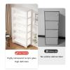 YQMHEZ Acrylic Display Case, Curio Cabinet Display Boxes Made, of Natural Bamboo Material, Flip and Hover Cabinet Door, Sealed and dustproof, Easy to Clean Install(60 * 30 * 106cm) view 3