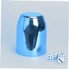 Abaodam 2pcs Portable Dice Cup Ktv Dice Holder for Games Stylish Plastic Design for Bars Parties Compact Lightweight for Travel view 4
