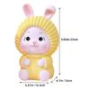 Abaodam Unbreakable Bunny-Shaped Piggy Bank for Boys and Girls Adorable Saving Pot for Birthdays Christmas and Home Decor Design for Holder and Desktop Adornment view 3
