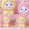 Abaodam Unbreakable Bunny-Shaped Piggy Bank for Boys and Girls Adorable Saving Pot for Birthdays Christmas and Home Decor Design for Holder and Desktop Adornment view 4