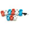 Adjustable Section Strength Servo Protection 25T Teeth Tooth Half Servo Arm Horn for 1/8 1/10 Remote Control Car Boat (Color : S Blue) view 2