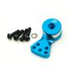 Adjustable Section Strength Servo Protection 25T Teeth Tooth Half Servo Arm Horn for 1/8 1/10 Remote Control Car Boat (Color : S Blue) view 3