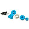 Adjustable Section Strength Servo Protection 25T Teeth Tooth Half Servo Arm Horn for 1/8 1/10 Remote Control Car Boat (Color : S Blue) view 4